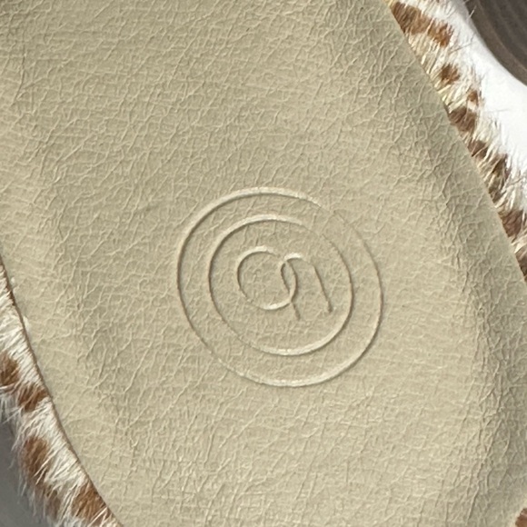 Urban Outfitters Womens UO Ellie Calf Hair Platform Mule Retro Y2K Size 10 - Picture 4 of 9